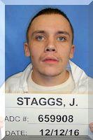 Inmate Jacob D Staggs