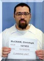Inmate Christopher M Mc Craw