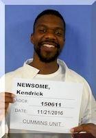 Inmate Kendrick J Newsome