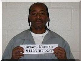 Inmate Norman Brown