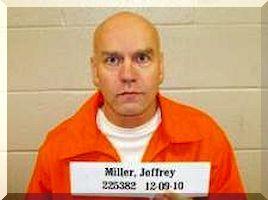 Inmate Jeffrey W Miller