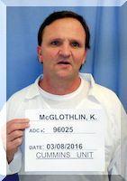 Inmate Kenneth R Mc Glothlin