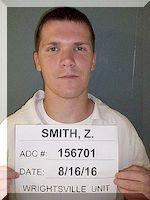 Inmate Zackery A Smith