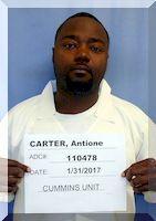 Inmate Antione Carter