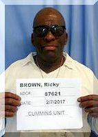 Inmate Ricky Lee Brown