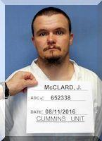 Inmate Jeremy W Mc Clard