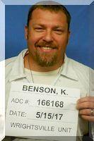 Inmate Kenneth Benson