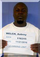 Inmate Aubrey J Welch