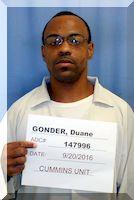 Inmate Duane J Gonder