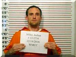 Inmate Joshua L Miller