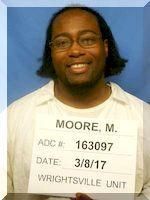 Inmate Mario Moore