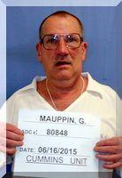 Inmate Gary Mauppin
