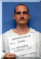 Inmate Matthew Shackelton