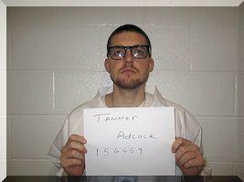 Inmate Tanner J Adcock