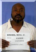 Inmate Willie E Brown Jr