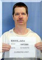 Inmate John Robert Davis