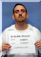 Inmate Michael C St Clair