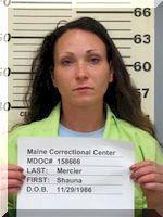 Inmate Shauna Marie Mercier