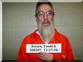 Inmate Frederick F Brown