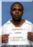 Inmate Jarvin W Robinson