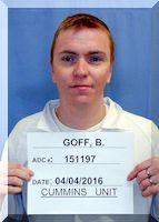 Inmate Billy J Goff