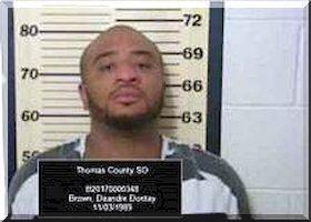 Inmate Deandre Dontay Brown