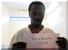 Inmate Brandon Davis