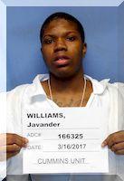 Inmate Javander Williams