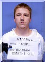 Inmate Jeffrey T Madden