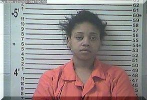 Inmate Jourdan Nicole Brock