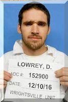 Inmate Derek C Lowery