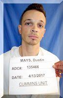 Inmate Dustin P Mays