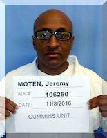 Inmate Jeremy Moten X