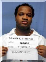 Inmate Clarence Daniels