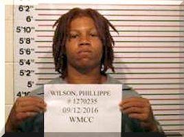 Inmate Phillippe O Wilson