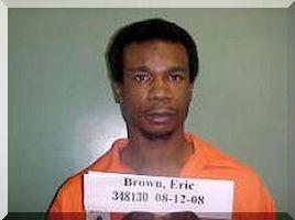 Inmate Eric R Brown