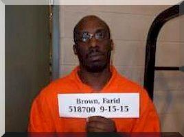 Inmate Farid T Brown