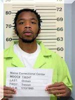 Inmate Trevon Darryl Orman