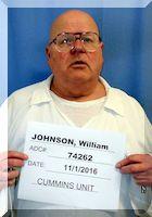 Inmate William M Johnson