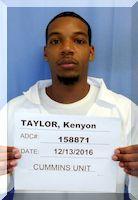 Inmate Kenyon W Taylor