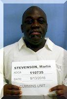 Inmate Marlin D Stevenson