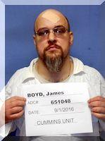 Inmate James R Boyd