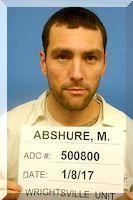 Inmate Michael J Abshure