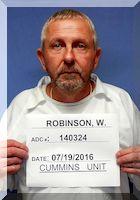 Inmate Woodrow W Robinson Jr