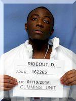 Inmate Devonte T Rideout