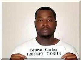 Inmate Carlos Brown