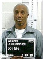 Inmate Christopher Wilson