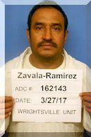 Inmate Jose A Zavala Ramirez