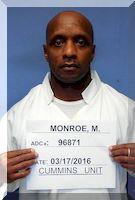 Inmate Marcus D Monroe