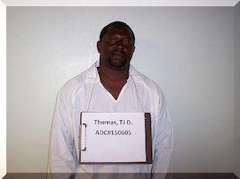 Inmate T J D Thomas